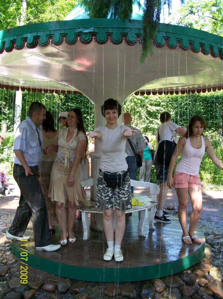 Фонтан-шутиха Грибок - Дворцово-парковый комплекс Петергоф