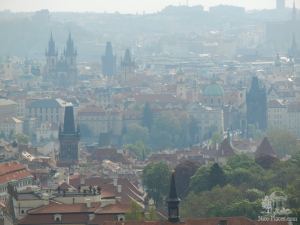 Обзорная площадка у виноградников Страговского монастыря - Прага. Левый берег. Градчаны
