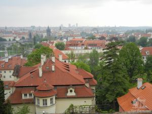 Вид с обзорной площадки на Прагу - Прага. Левый берег. Градчаны