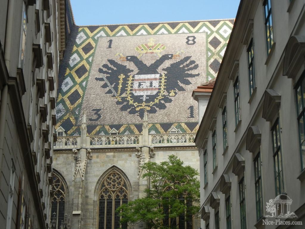 Мозаика на крыше Штефансдома - И снова неповторимая Вена