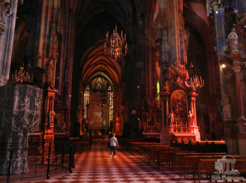 Штефансдом внутри. Грандиозное зрелище - И снова неповторимая Вена