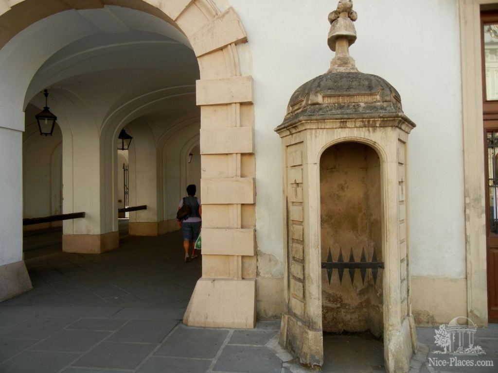 Место для почетного караула у Ховбурга - И снова неповторимая Вена