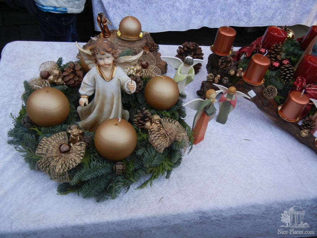 Рождественский венок - Рождество в Вене 2012 - фотоотчет очевидцев