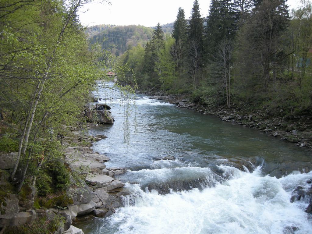 Фото 7 - Яремче. Водопад (автор Владимир Беспалов)
