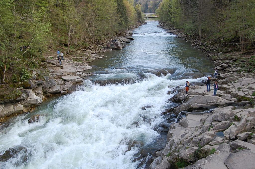Фото 12 - Яремче. Водопад (автор Владимир Беспалов)