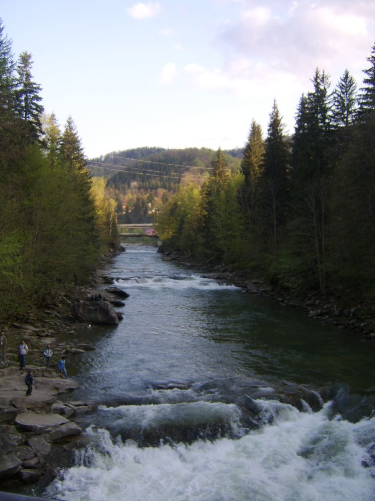 Фото 13 - Яремче. Водопад (автор Владимир Беспалов)
