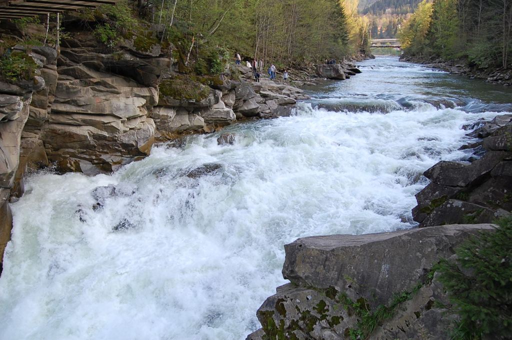 Фото 16 - Яремче. Водопад (автор Владимир Беспалов)