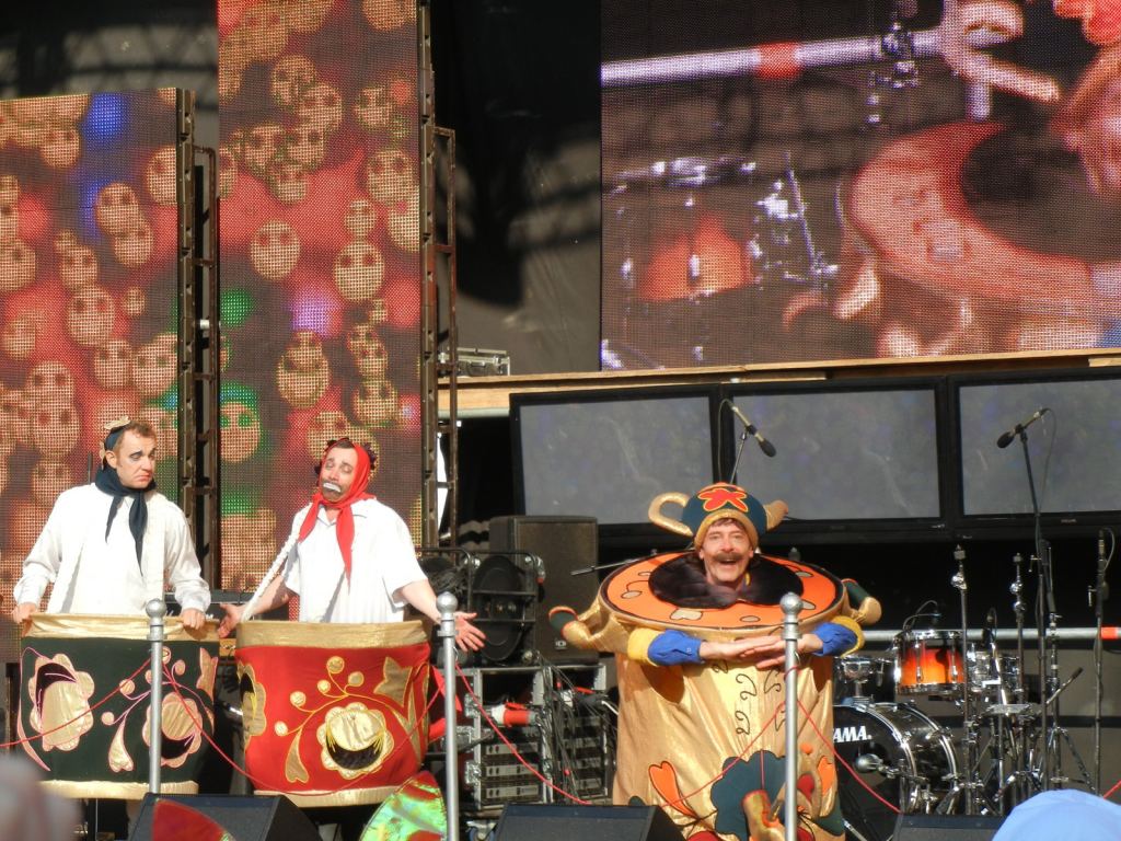 Одесские знаменитые "Маски" с самоваром-Барским - Одесская Юморина 2011