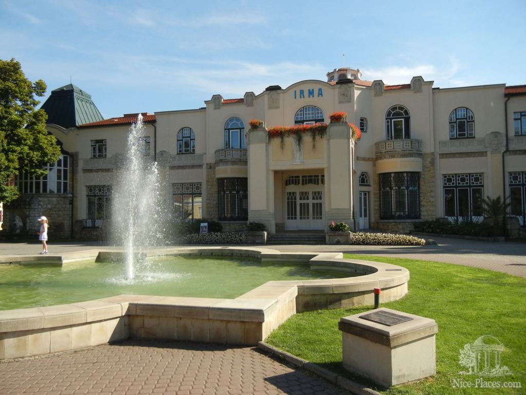 Спа-комплекс Irma - Пьештяны - красивейший бальнеологический курорт Словакии