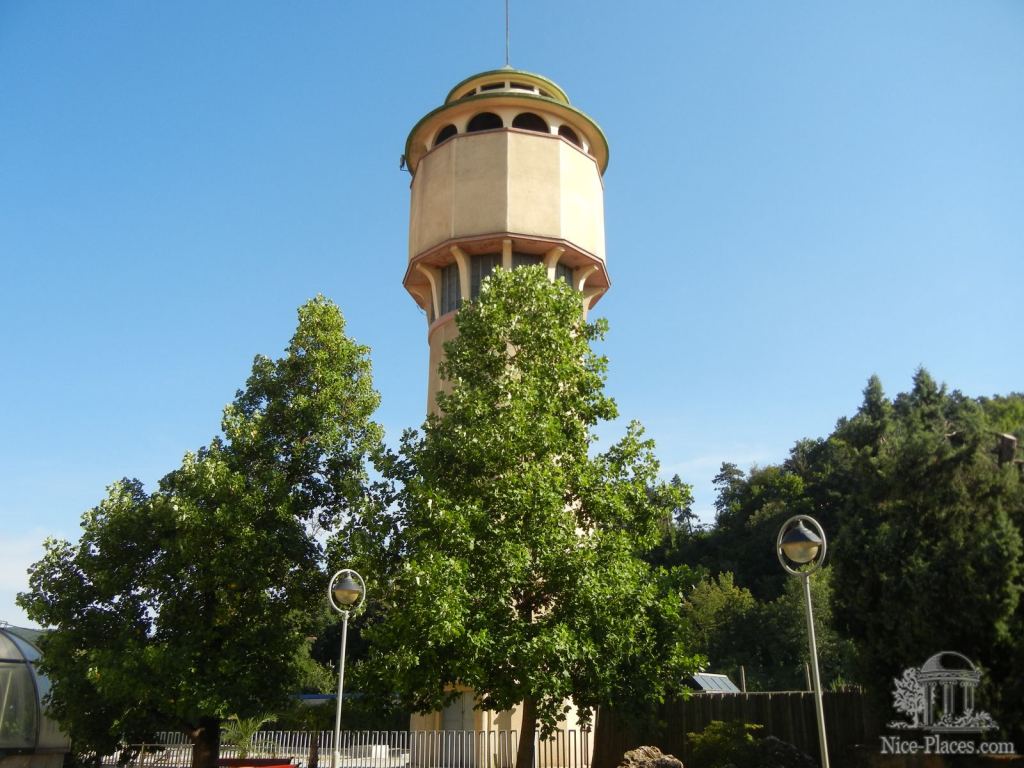 Водонапорная башня - Пьештяны - красивейший бальнеологический курорт Словакии