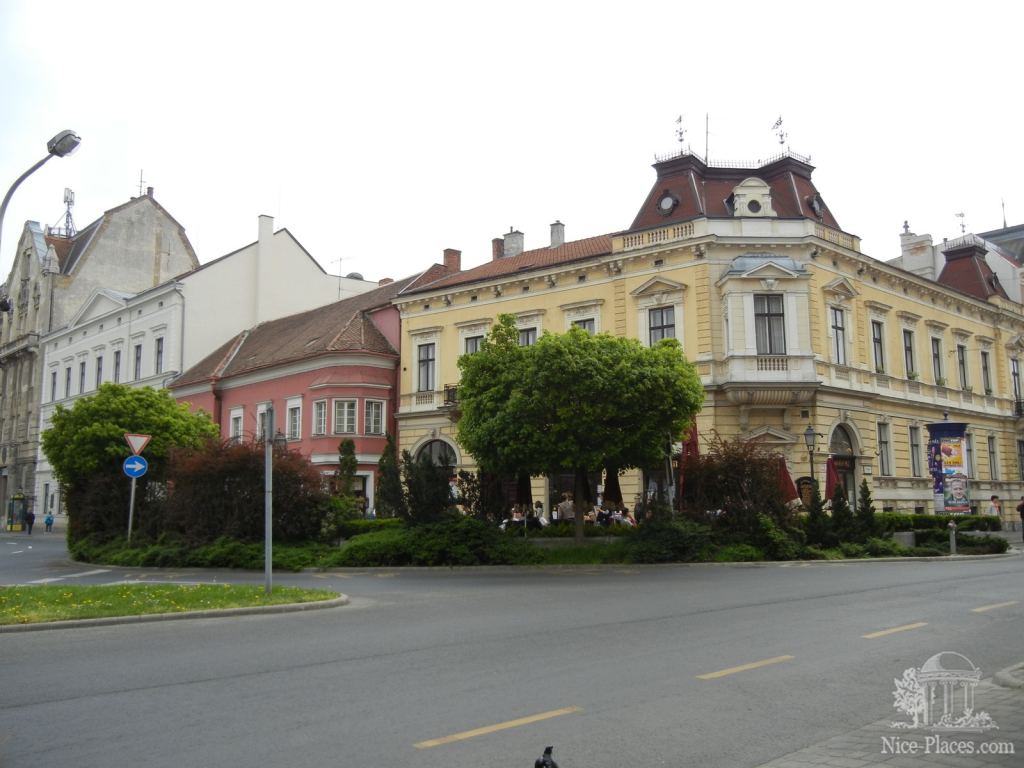 Площадь Сечени - Шопрон - второй по красоте город Венгрии