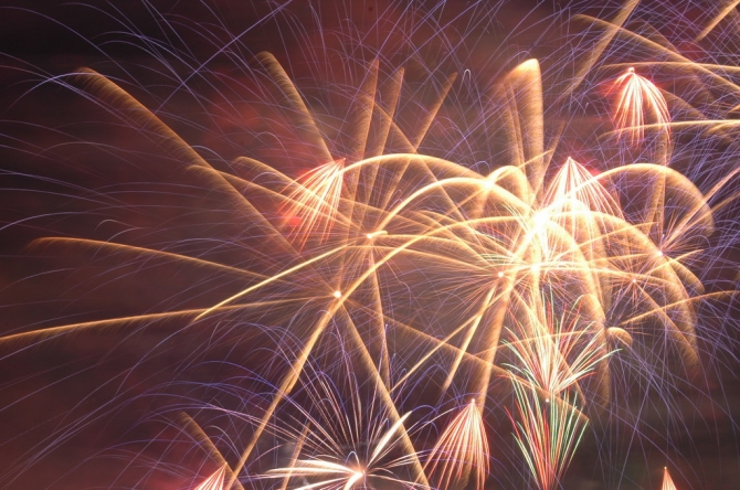 Первая - Пиротехническое шоу